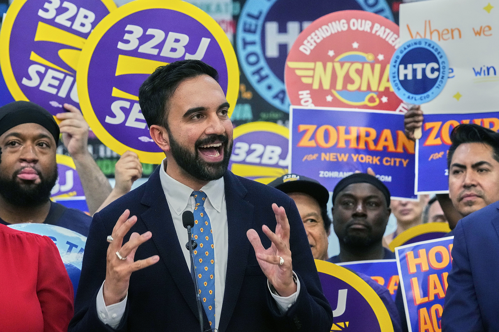 RNS's tweet card. (RNS) — The New York mayoral candidate tied identity to material campaign promises and gained trust with the working-class communities.