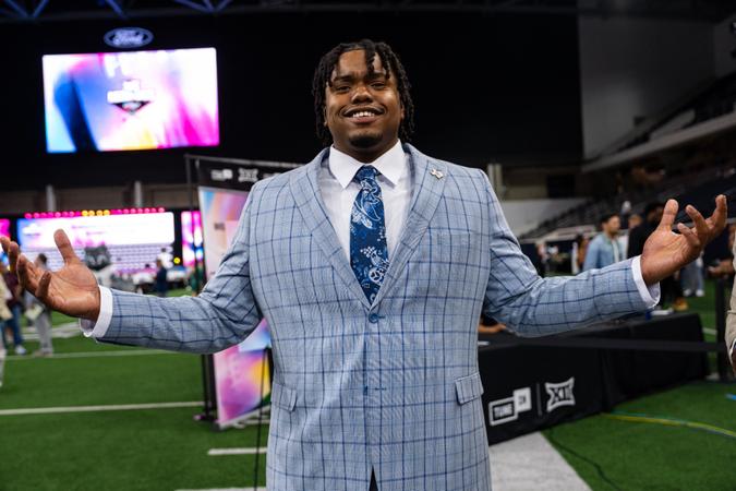 ViewFromHill's tweet card. FRISCO, Texas – Doing most of their work "in the dark," Baylor guard Omar Aigbedion is fully aware that offensive linemen "don't get much praise for it." But the 6-foot-3, 310-pound senior enjoyed a...