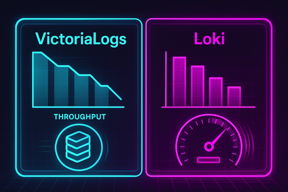 func25's tweet card. Victorialogs vs Loki - Benchmarking Results