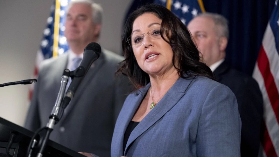 CPUSALABOR's tweet card. WASHINGTON—Proving her MAGA credentials to Trumpite critics and the corporate class, Labor Secretary Lori Chavez-DeRemer, once a “moderate” Republican representative from Oregon, cut 63 U.S.