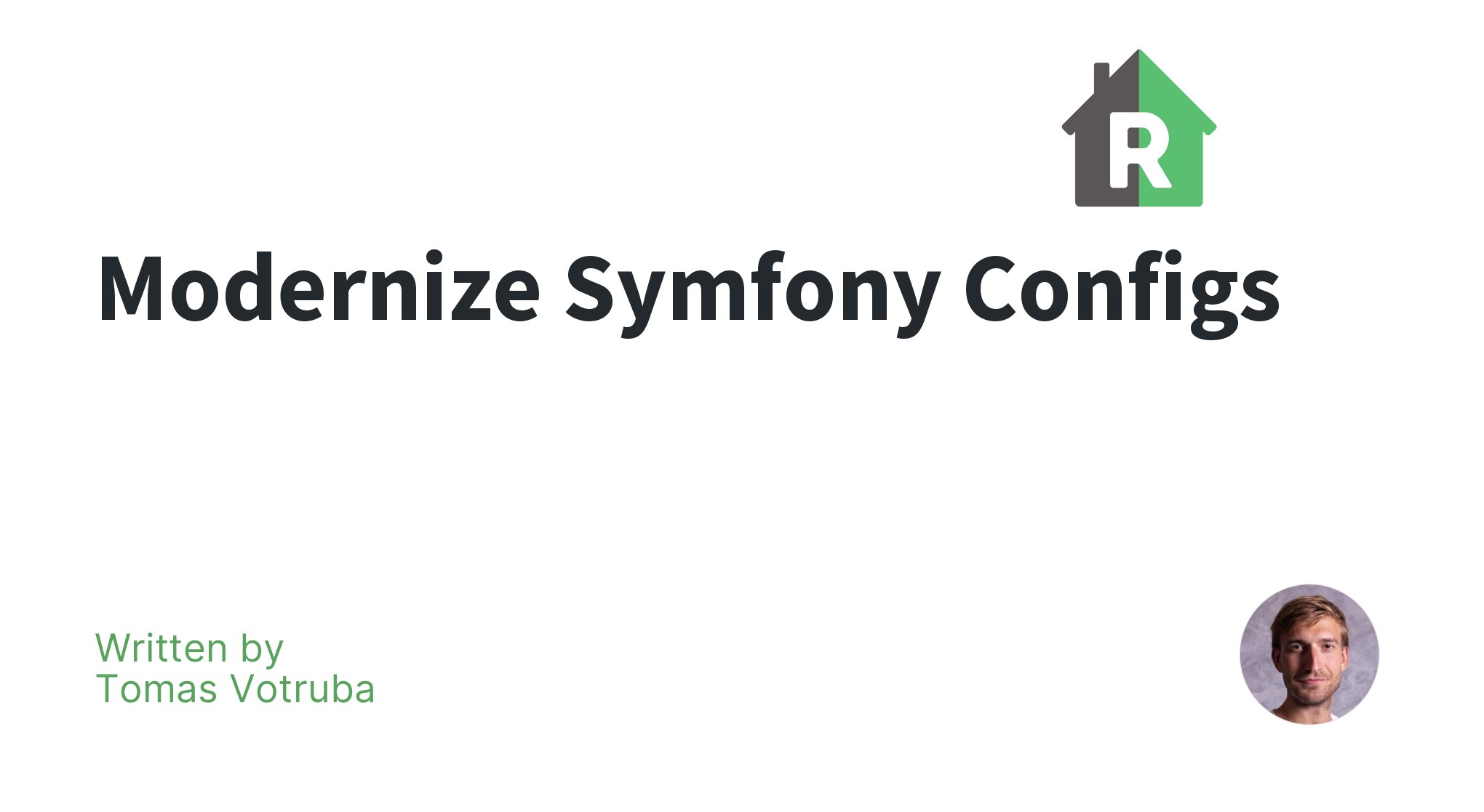 VotrubaT's tweet card. Symfony configuration is one of the changes that are difficult to spot until they're removed in the next major version. Then you must Google the "invalid option id error message" and hope for a...