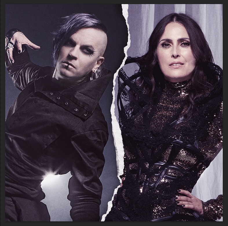stormblastmag's tweet card. German gothic metal band Lord of the Lost releases Light Can Only Shine In The Darkness with Within Temptation on July 23, 2025, via Napalm Records.