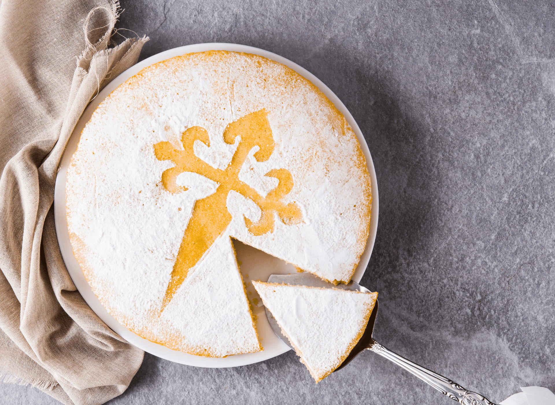 AnglicanCompass's tweet card. Ashley Wallace writes on the Feast of Saint James the Elder for The Liturgical Home, including a recipe for Spanish Almond Cake.