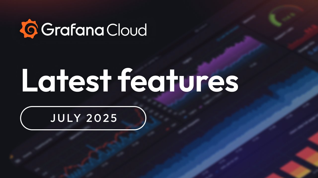 grafana's tweet card. We have a number of big Grafana Cloud updates to share this month related to Kubernetes Monitoring, Fleet Management, Adaptive Metrics, and more.