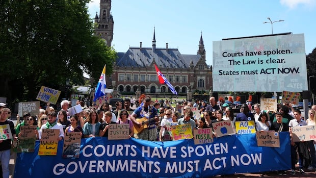 CBCNews's tweet card. In a landmark advisory opinion on Wednesday, the United Nations' top court said countries could be in violation of international law if they fail to take measures to protect the planet from climate...