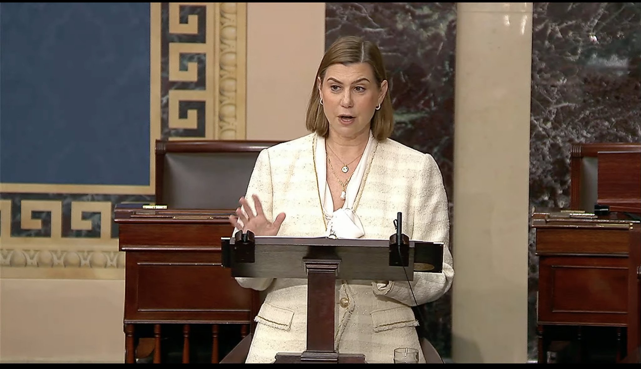 JrnDavidson's tweet card. Continuing a long running tradition, Sen. Elissa Slotkin (D-Holly) gave her maiden speech on the Senate Floor on Wednesday, using her first formal remarks to the chamber to lay out her plan to...
