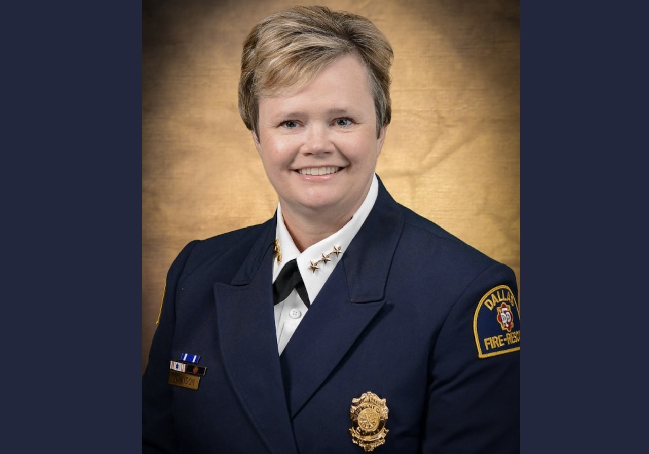 shanedkavanaugh's tweet card. Lauren Johnson will be just the third woman to lead Portland Fire & Rescue.