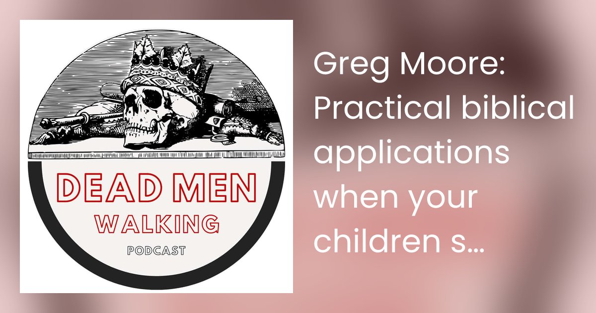 RealDMWPodcast's tweet card. Send us a text This week was a family episode! Just Greg and the Dead Heads! Greg discussed his journey having two teen age daughters, what that looks like as they …