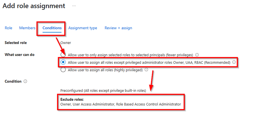 Bl4ckShad3's tweet card. When a user assigns an administrative role to other users or themselves, some conditions may be created. When assigning a new owner with…