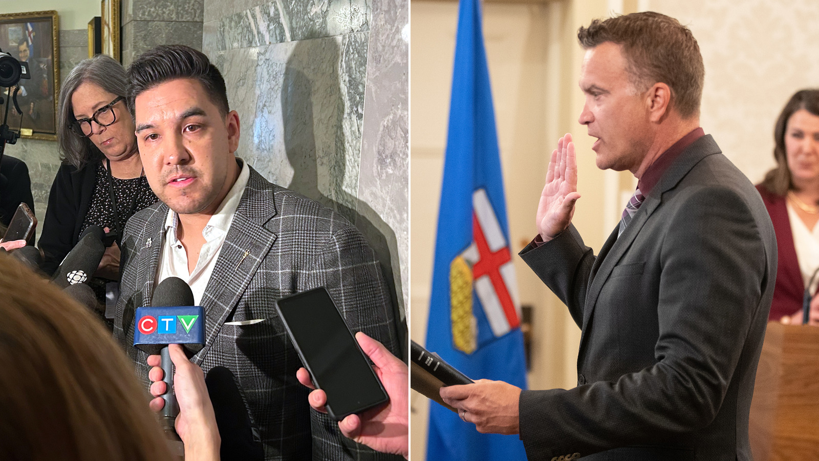 citynewscalgary's tweet card. Alberta’s governing United Conservative Party has brought in its lawyers to challenge a rogue splinter group in a fight over resurrecting the province's legacy Progressive Conservative party brand. 