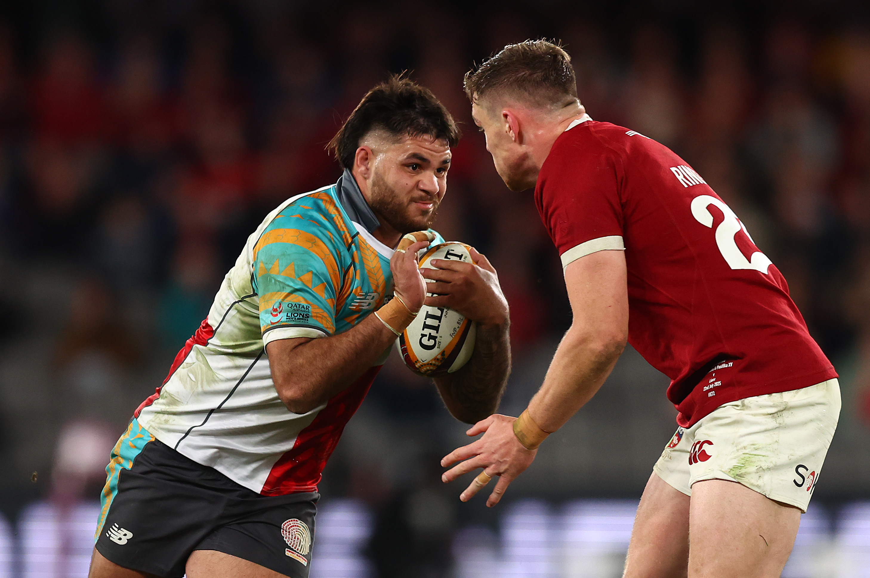 rugbycomau's tweet card. Meet Jarrah McLeod - the Yuin man and uncapped labourer who stunned a Lions backline