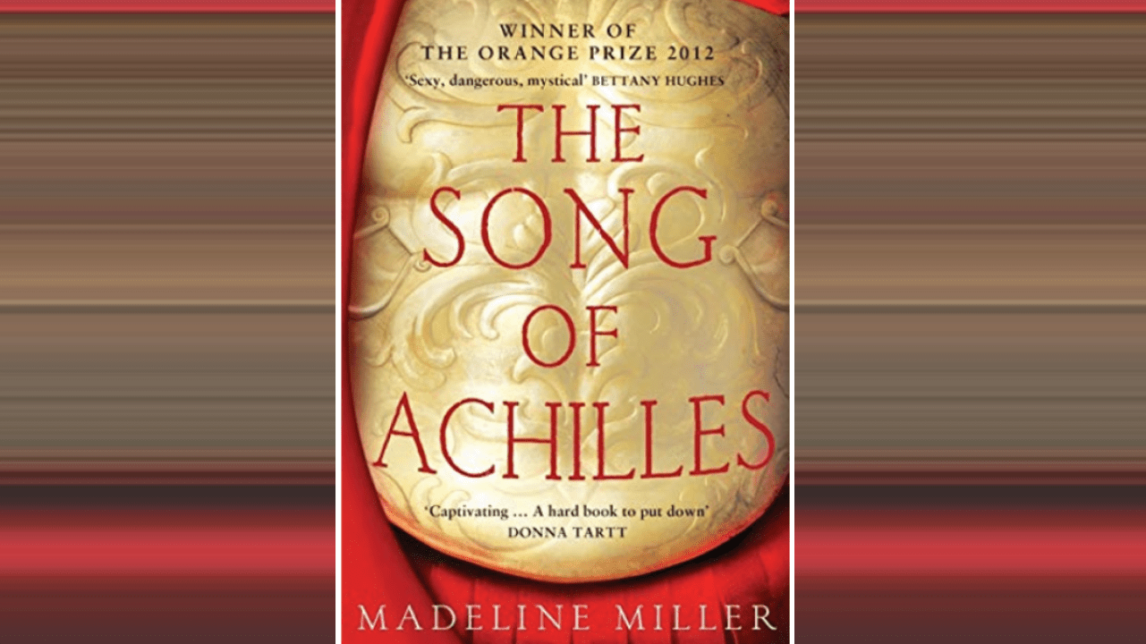 Writer_Jaiswal's tweet card. Madeline Miller’s novel 'The Song of Achilles' retells the story of the legendary Greek hero Achilles through the eyes of Patroclus, blending mythology, romance, and tragedy during the Trojan War.
