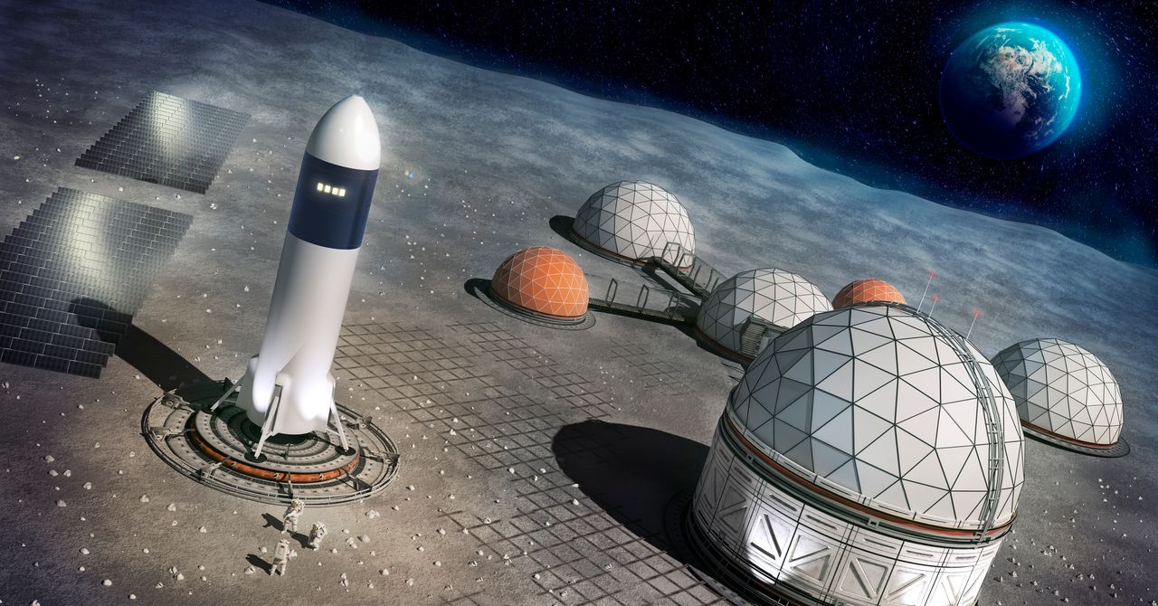Gjallarhornet's tweet card. The country’s newly formed space agency wants to establish a lunar base by 2045.