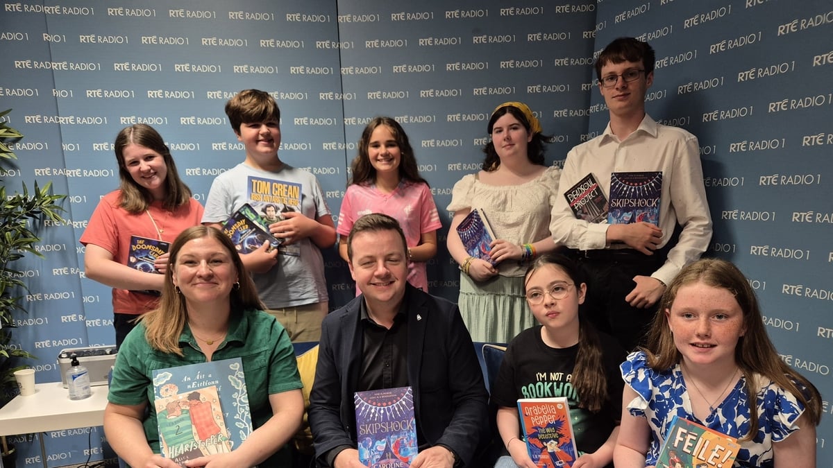 wcorklitfest's tweet card. This morning we celebrated new books for younger readers aged 8 to 16 with Elaina Ryan from Childrens Books Ireland, and a gathering of young people from all over the country. They gave us their...