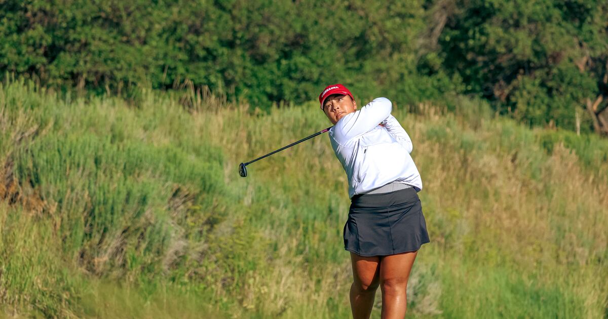 desnewssports's tweet card. Kate Walker, a senior at Crimson Cliffs High School in St. George, will face Arden Louchheim, a junior at Nebraska, in 119th Women's State Am final on Thursday