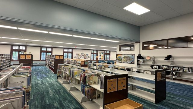 WOODTV's tweet card. The newly renovated library has reopened in Cascade Township.