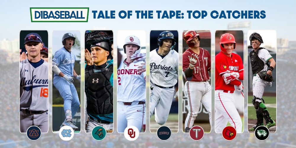 aaronfitt's tweet card. The 2025 college catching class could be just as good as the 2024 group that saw three selected within the top 39 overall picks.