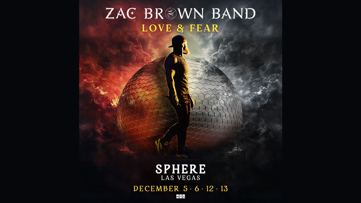 themusicuni's tweet card. Love & Fear continues through January 2026 Zac Brown Band has announced two additional Las Vegas Sphere shows scheduled for Friday, January 9th, and Saturday, January 10th as part of their limited...