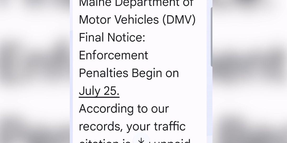 WABI_TV5's tweet card. The Maine Secretary of State’s Office is warning residents about another round of scam texts.