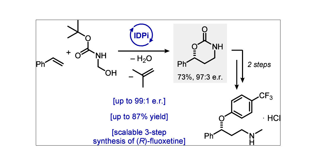 ListLaboratory's tweet card. Chiral 1,3-amino alcohols are ubiquitous structural motifs in natural products and active pharmaceutical ingredients. We present a highly enantioselective, inverse-electron-demand hetero-Diels–Alder...