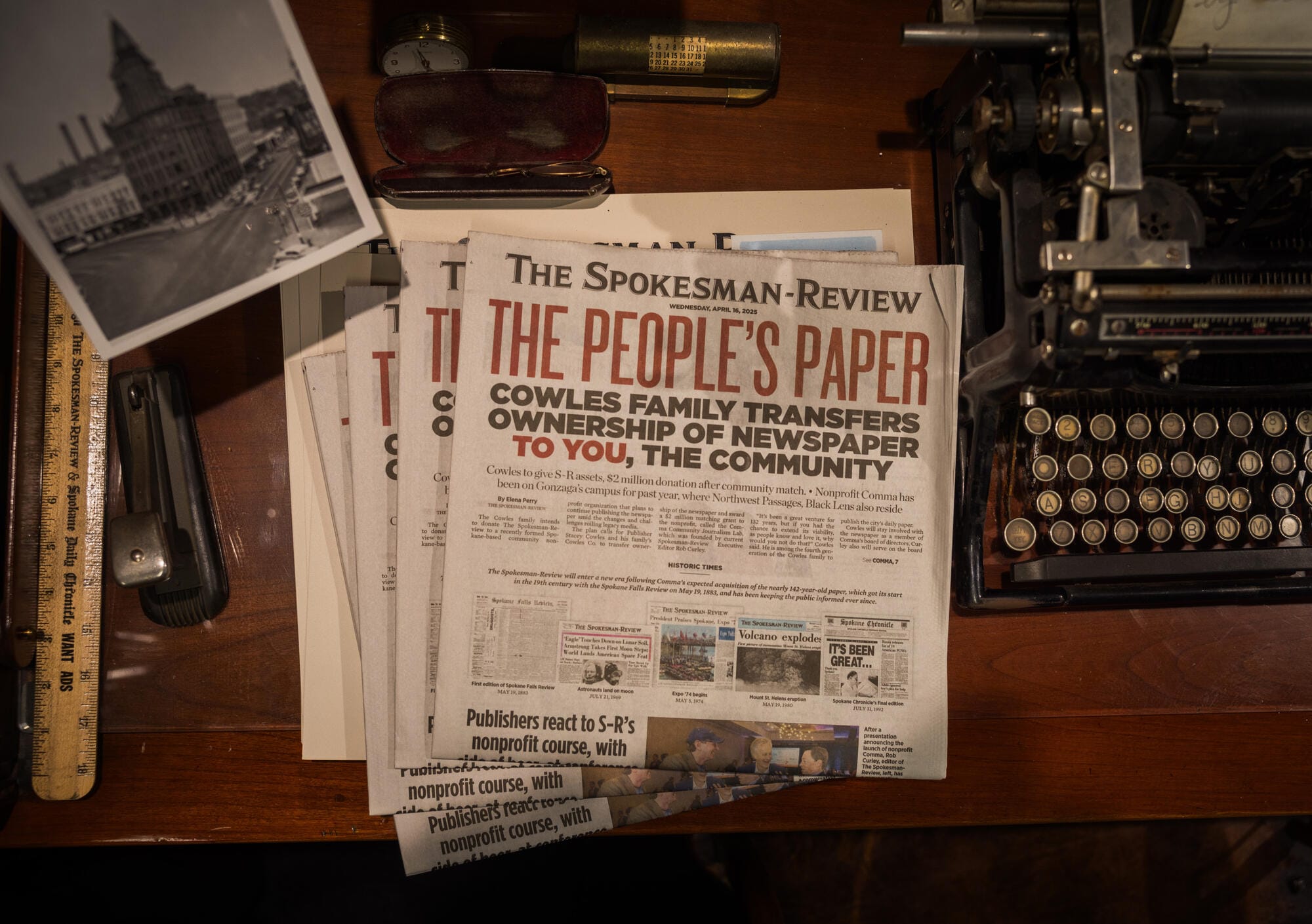 lenfestinst's tweet card. The 131-year-old publication will be donated by the Cowles family to help preserve a crucial piece of the community’s news ecosystem.