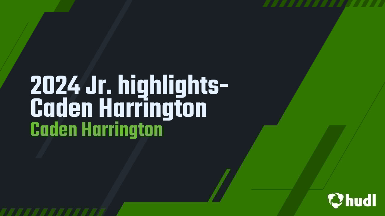 CadeHarrington6's tweet card. 2024 Jr. highlights- Caden Harrington