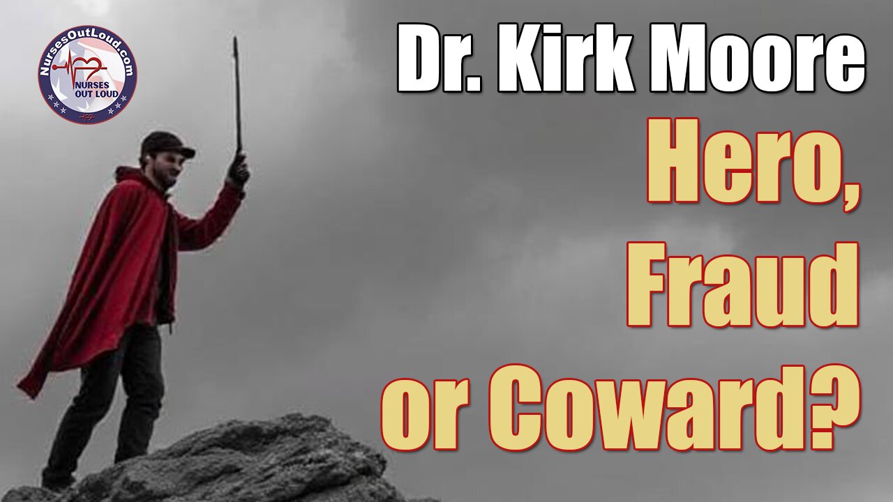 TimHollidayTV's tweet card. In this episode, we are going to cause a divide in the medical freedoms movement. The Nurses Out Loud Team is split on this topic… Today we are discussing the case of Dr. Kirk Moore, the Utah plastic