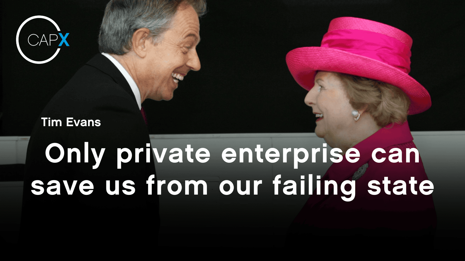 IsabelPat1886's tweet card. Britain is rediscovering the power of the free market
