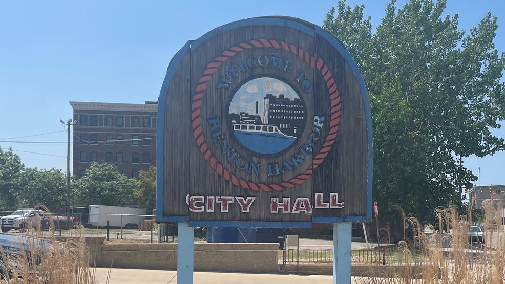 marcus4polytics's tweet card. With many community improvements such as resurfaced roads, replaced water lines, and new jobs, Benton Harbor has received an award from the Michigan Association
