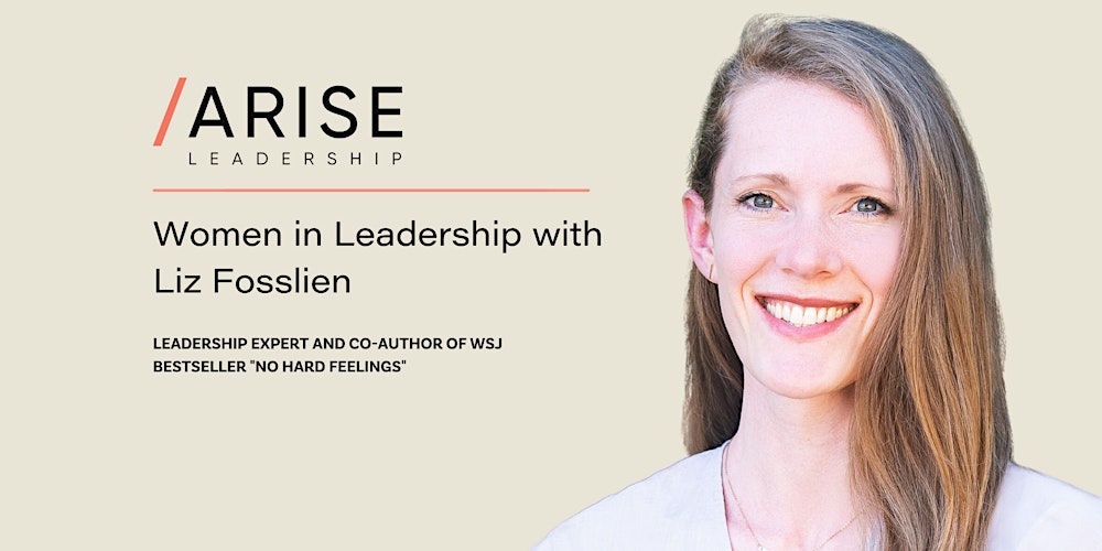 fosslien's tweet card. Join us for a candid conversation with leadership expert and co-author of WSJ bestseller No Hard Feelings, Liz Fosslien