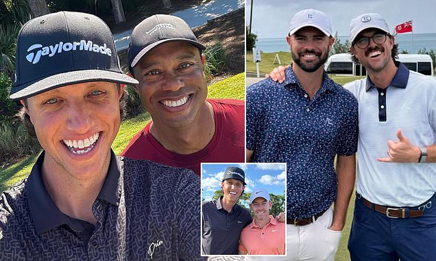 _DanMatthews_'s tweet card. Fans swarm Grant Horvat and ask for signatures and selfies. He is among a new breed of golfing superstars, a YouTuber who has become one of the sport's most influential personalities.