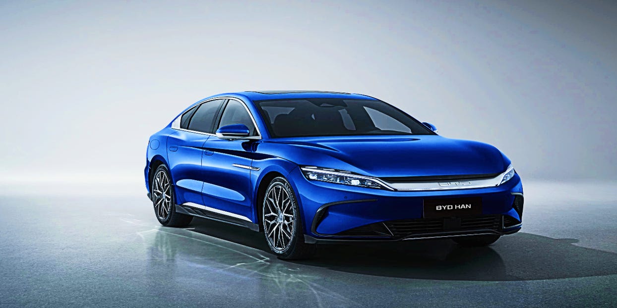 ElectricRoadmap's tweet card. The "One, Big, Beautiful Bill" has been signed into law. Here's how it will help China dominate U.S. in global EV race, according to experts.