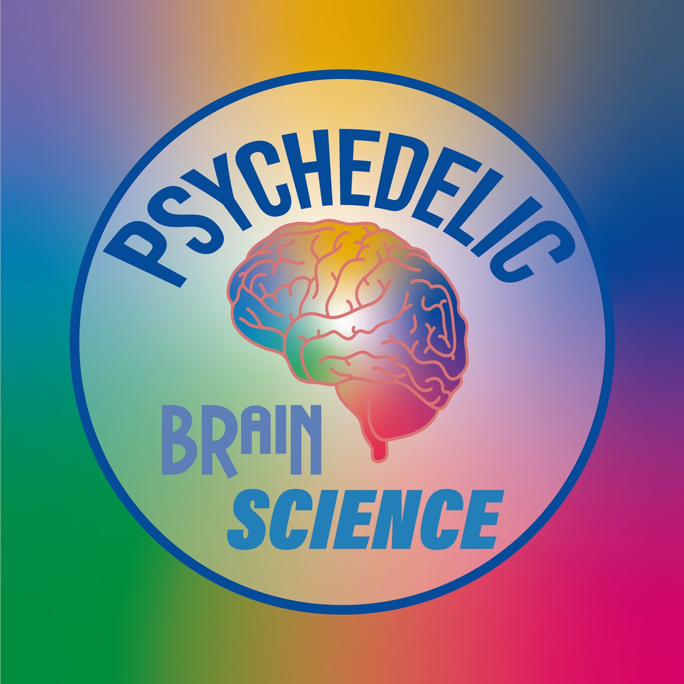 PsychedBrainSci's tweet card. Psychedelic science podcast delving into past, present, and future findings in a fun and accessible way