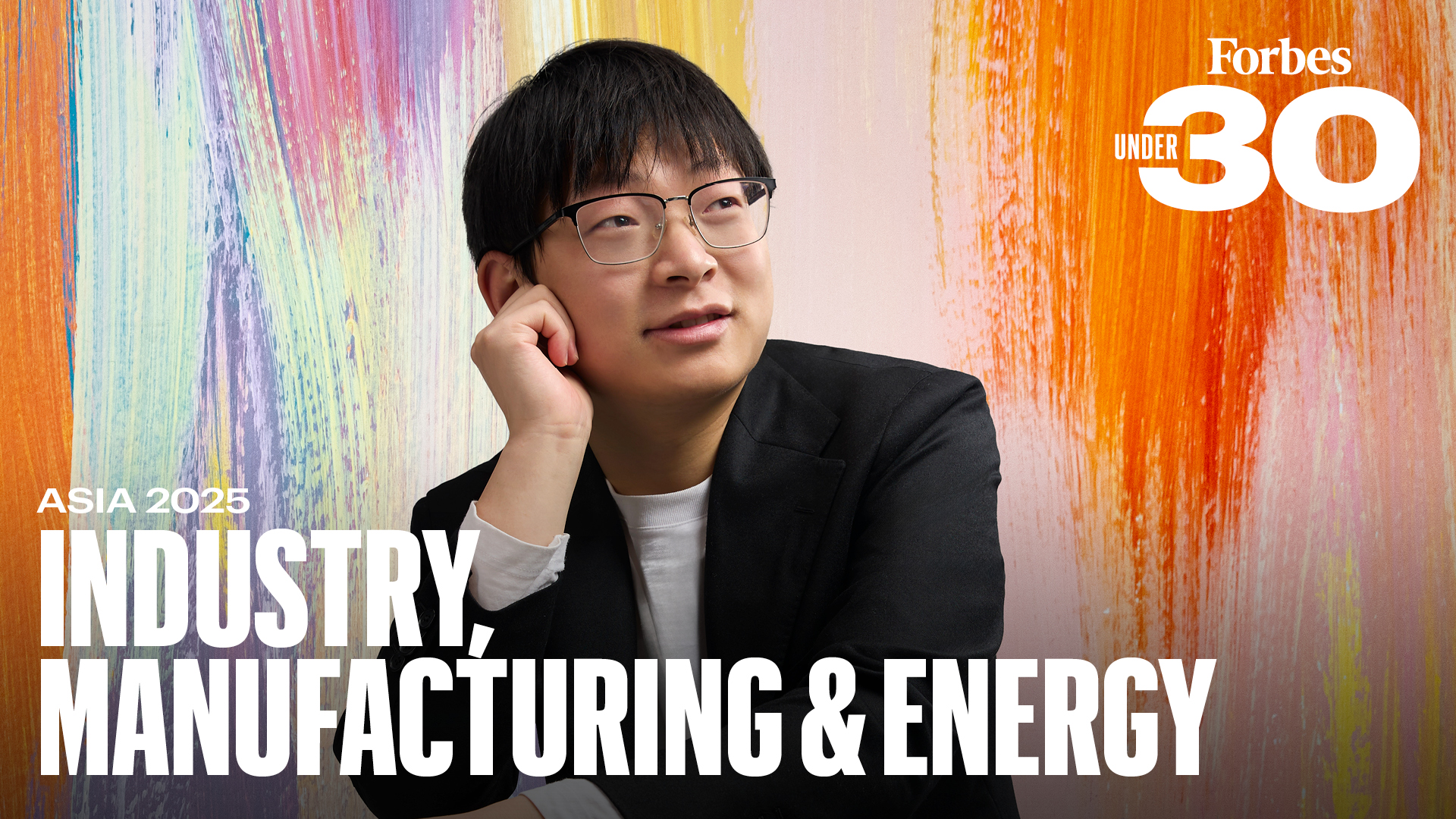 ForbesUnder30's tweet card. Creating the products, methods and materials of tomorrow.