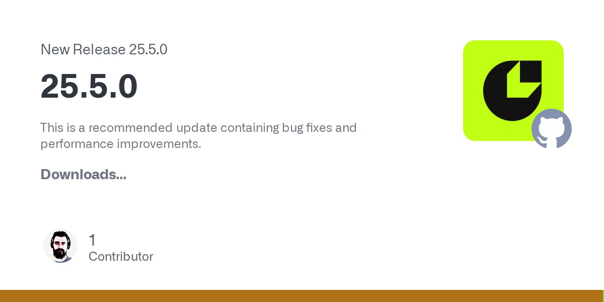 Teku_Consensys's tweet card. This is a recommended update containing bug fixes and performance improvements. Downloads Available as 25.5.0 on Dockerhub Download the binary distribution: tar.gz (sha256: 56ee3d111473e35434f4f1...