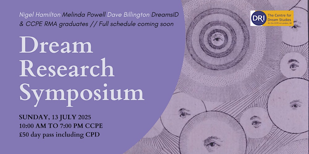 dreamsid's tweet card. Join us for a day of dream research, art, and community in the heart of London.