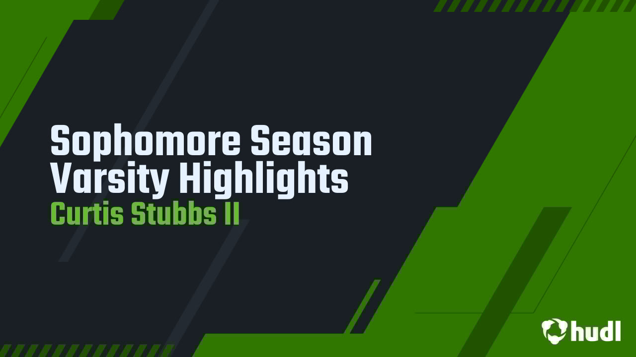 CStubbsII's tweet card. Sophomore Season Varsity Highlights