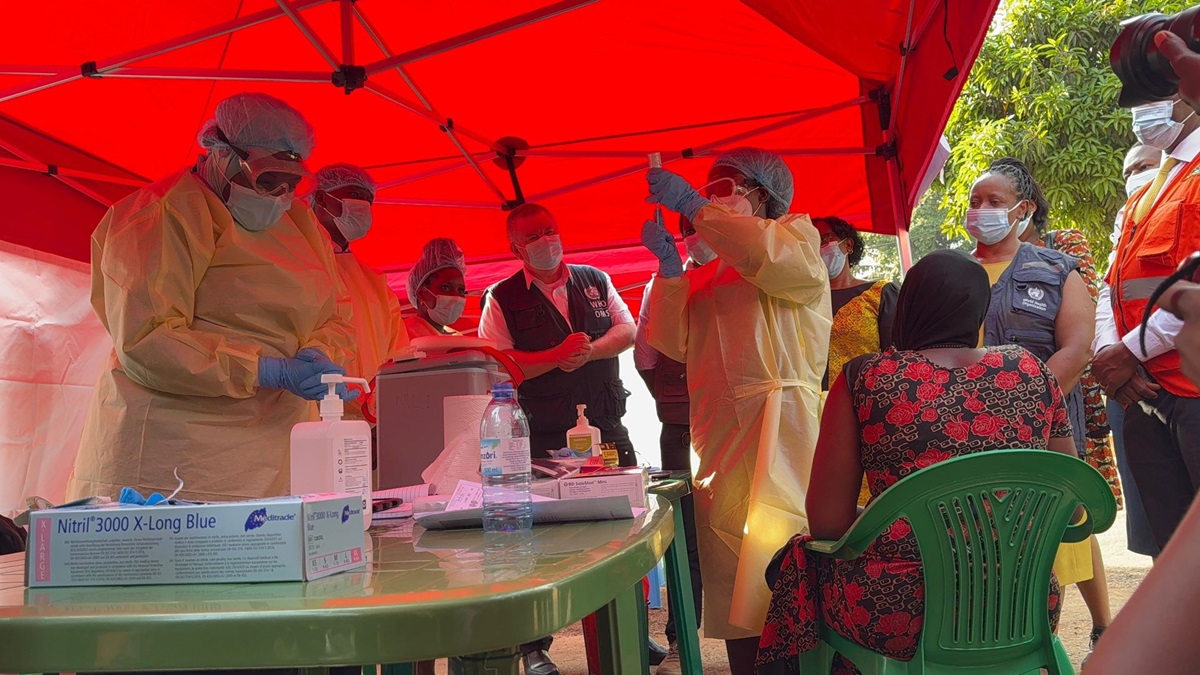 EliGreenbaumPhD's tweet card. In a global first, Uganda’s Ministry of Health, the World Health Organization (WHO) and other partners today launched a first ever vaccine trial for Ebola from the Sudan species of the virus, and at...