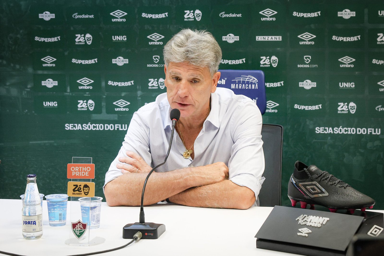 PerfilDaCentral's tweet card. Mesmo criticando calendário, Renato Gaúcho rechaça priorizar competições na temporada com o elenco do Fluminense