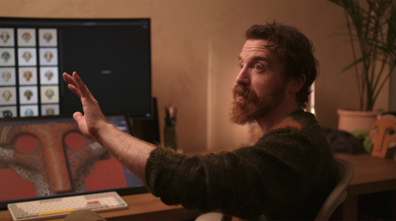 1_crazyDog's tweet card. Artist Sam Spratt shares the creative guardrails behind his success and explores his mission to protect explores his ongoing mission to protect the soul of art.