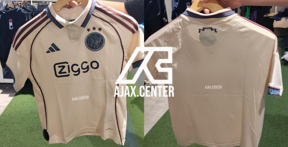 Footy_Headlines's tweet card. Update: The Ajax 25-26 third kit has already been spotted on sale in stores.