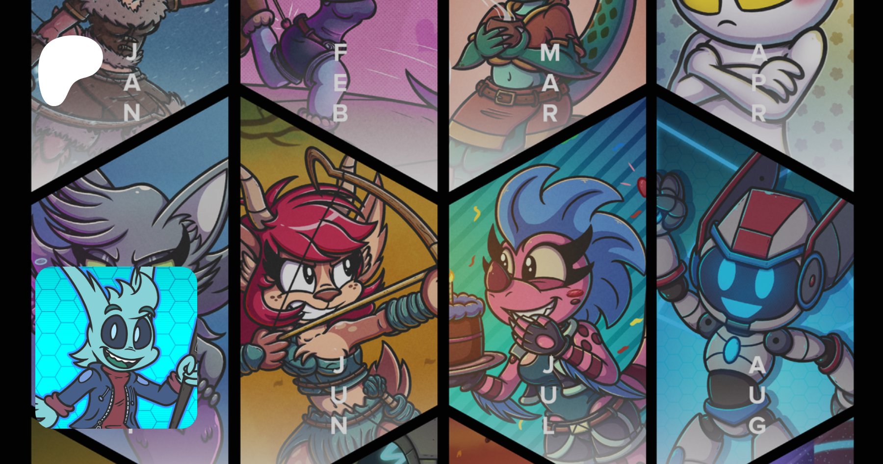 DigitalRQ's tweet card. Creating Illustraions, Cartoons, Fan Art