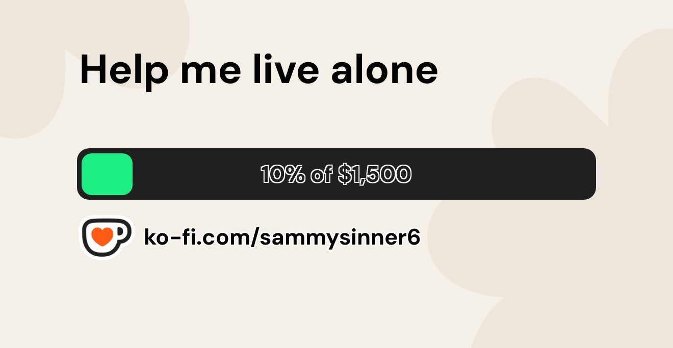 Sammysinner84's tweet card. Support sammysinner6