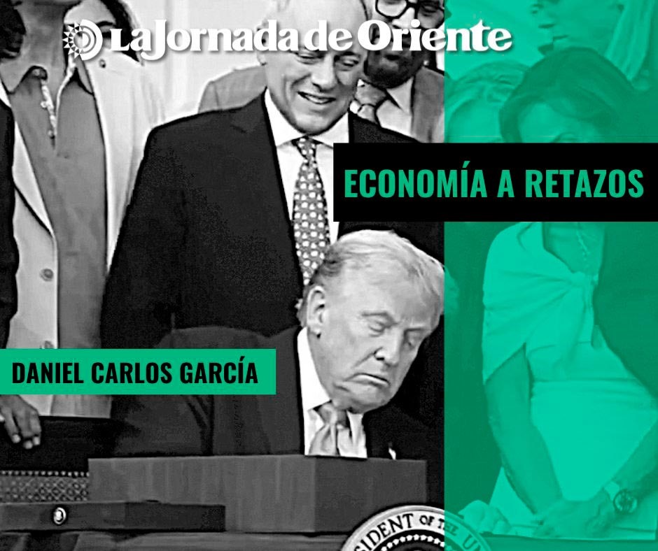 JOrienteTlax's tweet card. Donald Trump ha cumplido apenas medio año desde que asumió su segundo periodo presidencial en los Estados Unidos, y sigue importunando a la paz y fraternidad mundial, con sus locuras y presiones a...