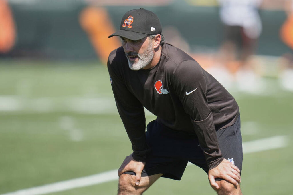 limanews's tweet card. BEREA — Cleveland Browns coach Kevin Stefanski has to deal with uncertainty during training camp about a second-round draft pick for the second straight year because of an off-field incident.