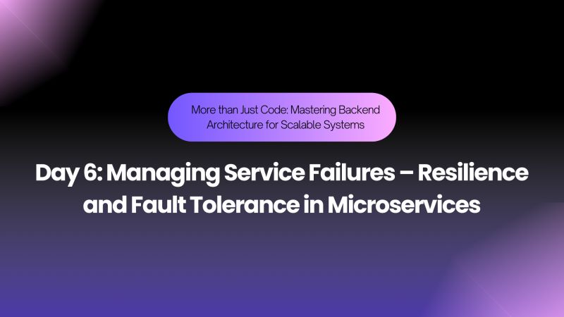 justallan__'s tweet card. Microservices are designed to be flexible, but flexibility comes with its own challenges, especially when things go wrong. If one service fails, the entire system shouldn’t collapse like a house of...