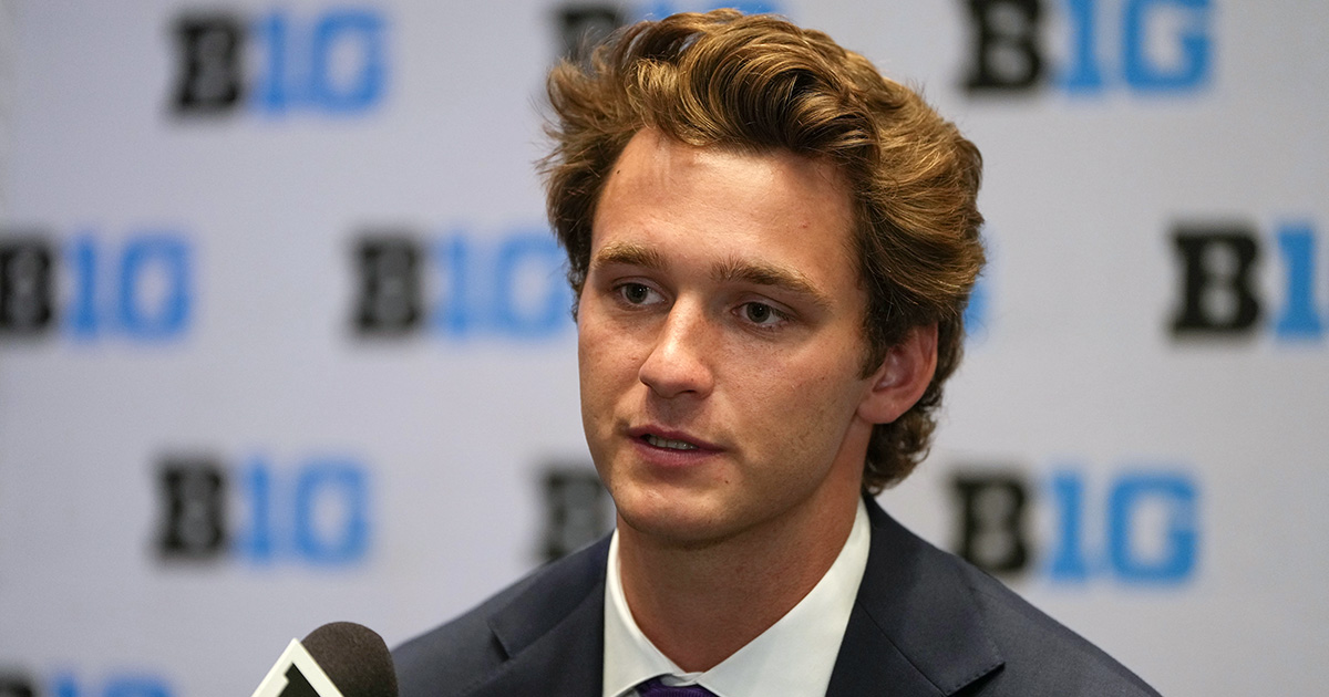 WildcatReport's tweet card. Here's what quarterback Preston Stone, head coach David Braun and Northwestern's other player representatives had to say on Wednesday in Las Vegas.
