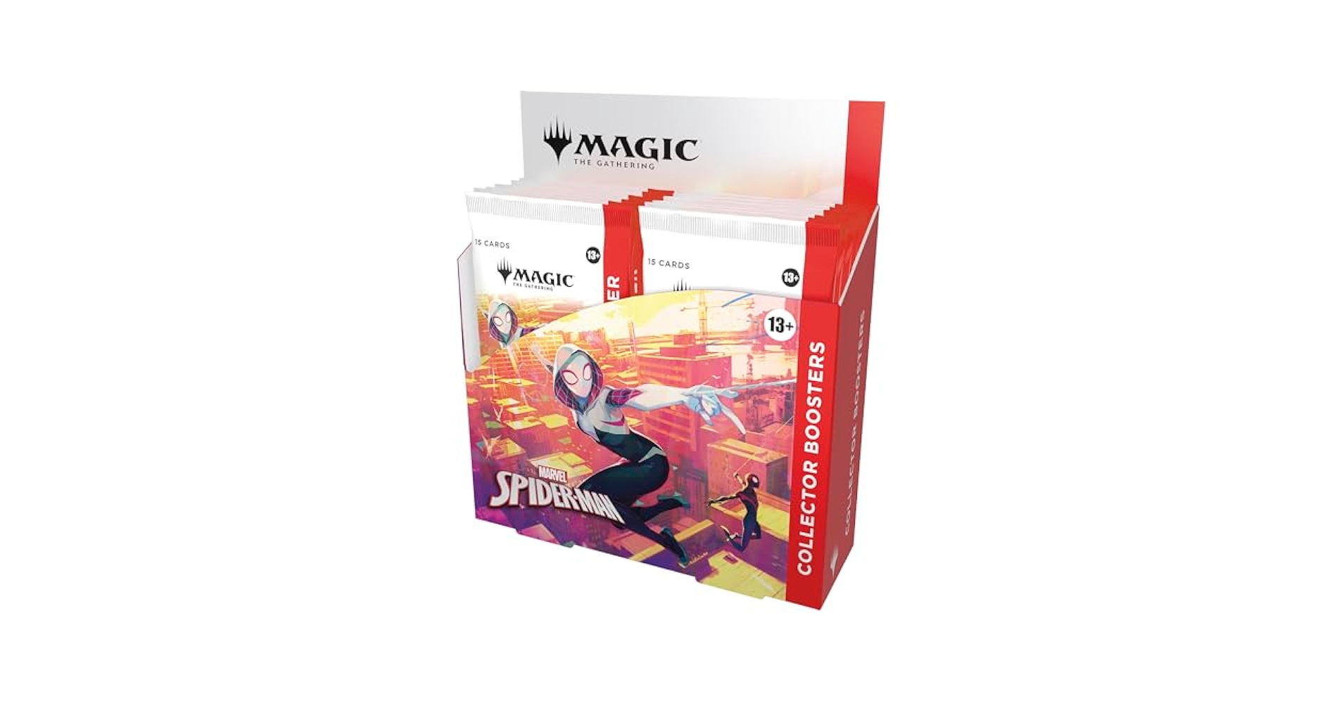 funkofinderz's tweet card. Suit up with the best spider-gear in any dimension! In this Collector Booster Box you’ll find 12 Magic: The Gathering | Marvel's Spider-Man Collector Boosters, each containing 15 Magic: The Gathering...