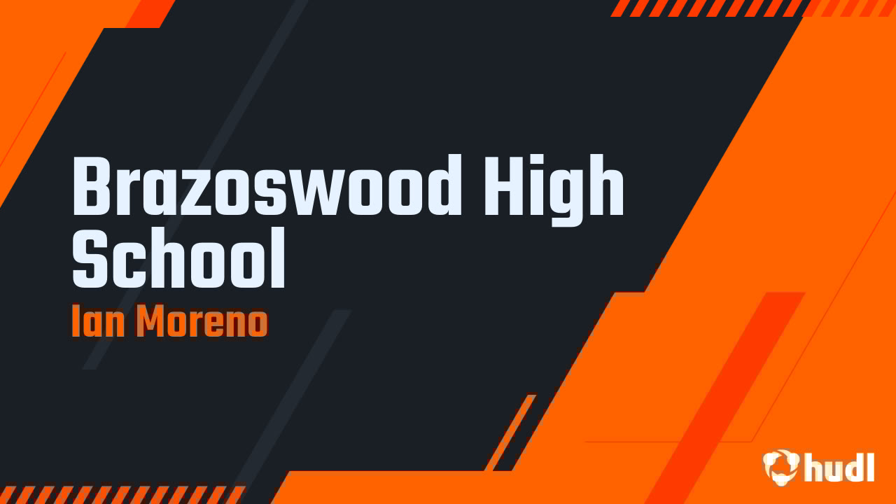 ian24moreno's tweet card. Brazoswood High School