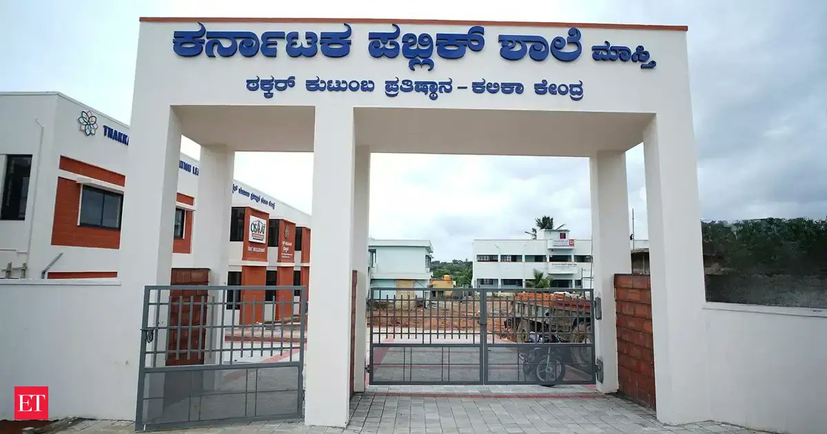 BalooET's tweet card. One School At A Time (OSAAT), a non-profit led by Vadiraja Bhatt and BV Jagadeesh, will dedicate its 100th renovated rural government school in Kolar district. The Masthi school project, funded by...